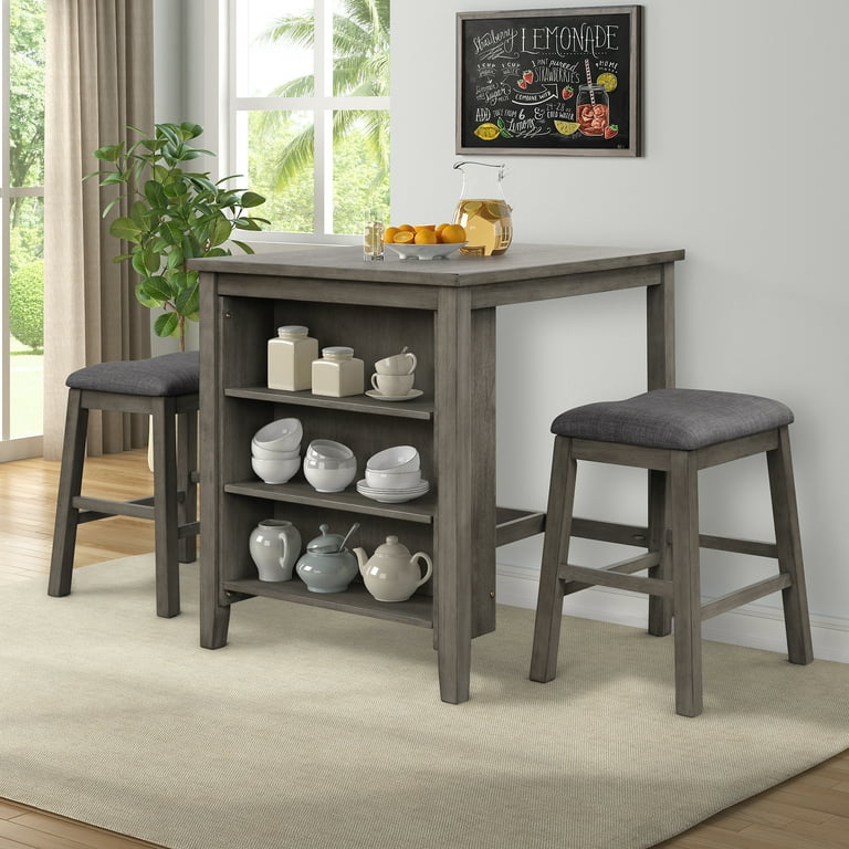 Bar stool table set walmart top