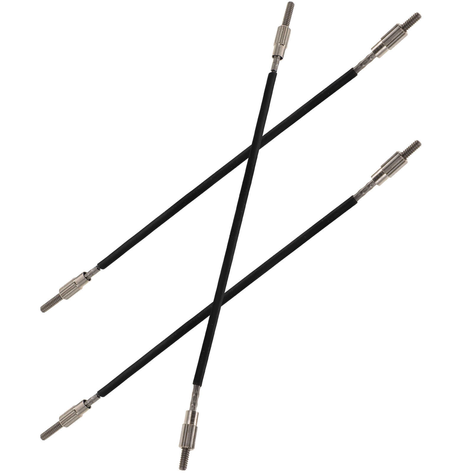 Guichaokj 3 Pcs Violin Tail Rope Tailpiece Gut Steel Wire Cord Tailgut