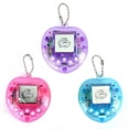 thumbnail image 1 of 3 Pcs Virtual Pets, Cute Big Heart Shape,Virtual Electronic Digital Pets, Mini Heart Shape Handheld Game Machine Electronic Digital Virtual Pets, 1 of 9