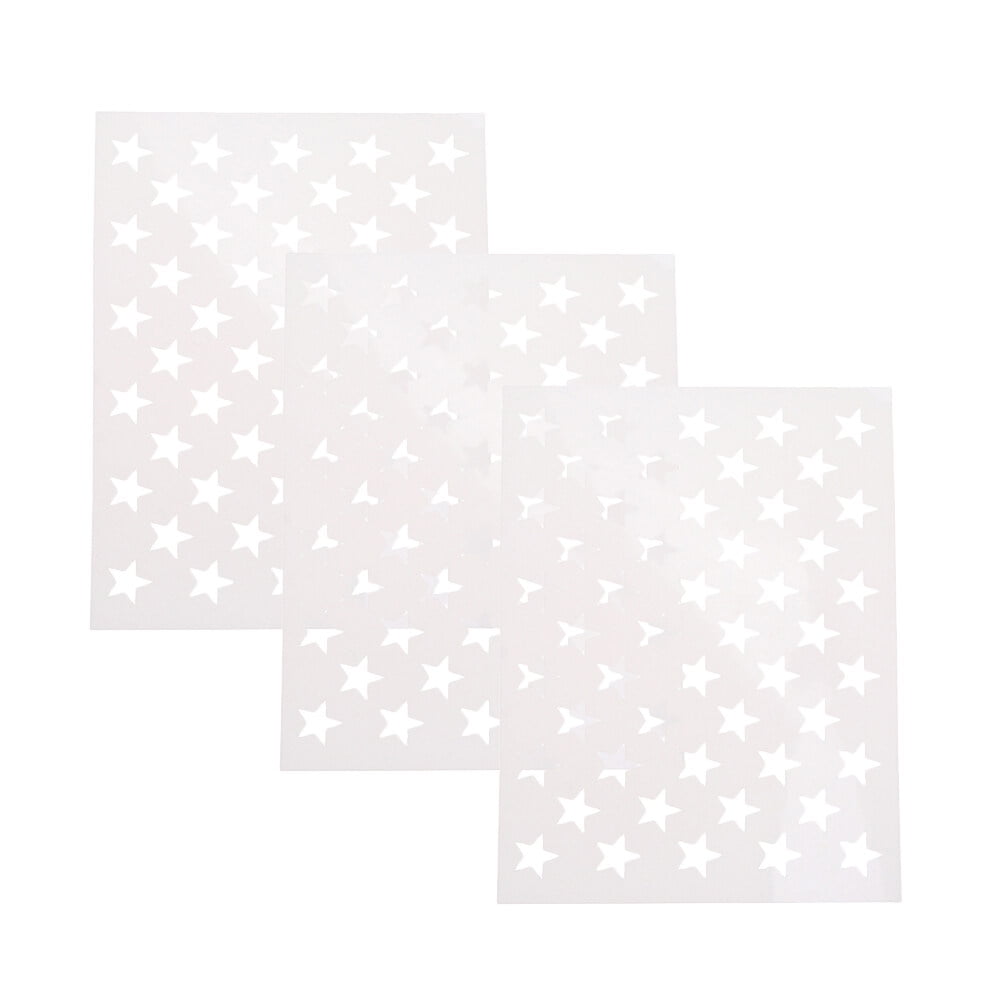 3 Pcs Wall Ainting Templates DIY Stencil Spray Paint Stencils Hollow Painting Drawing