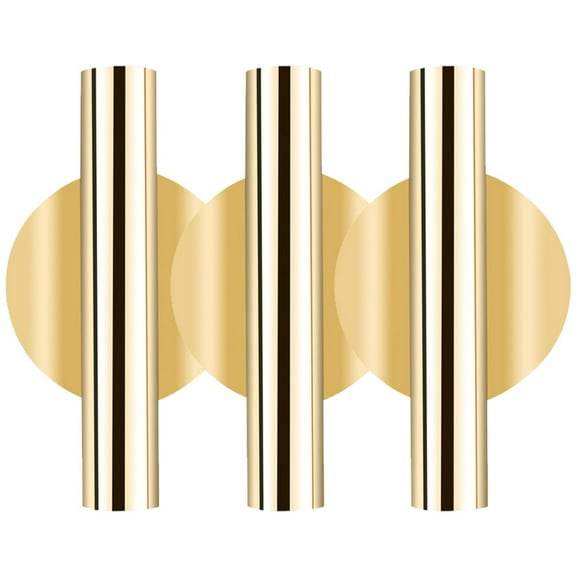 3 Pcs Wall Flower Vases Home Decor Pots Vessel Round Bottom Iron