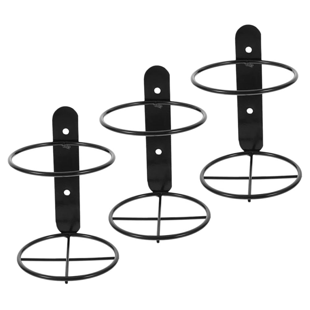 3 Pcs Wall Mounted Wine Rack Holder Single Bottle Liquor Racks for ...