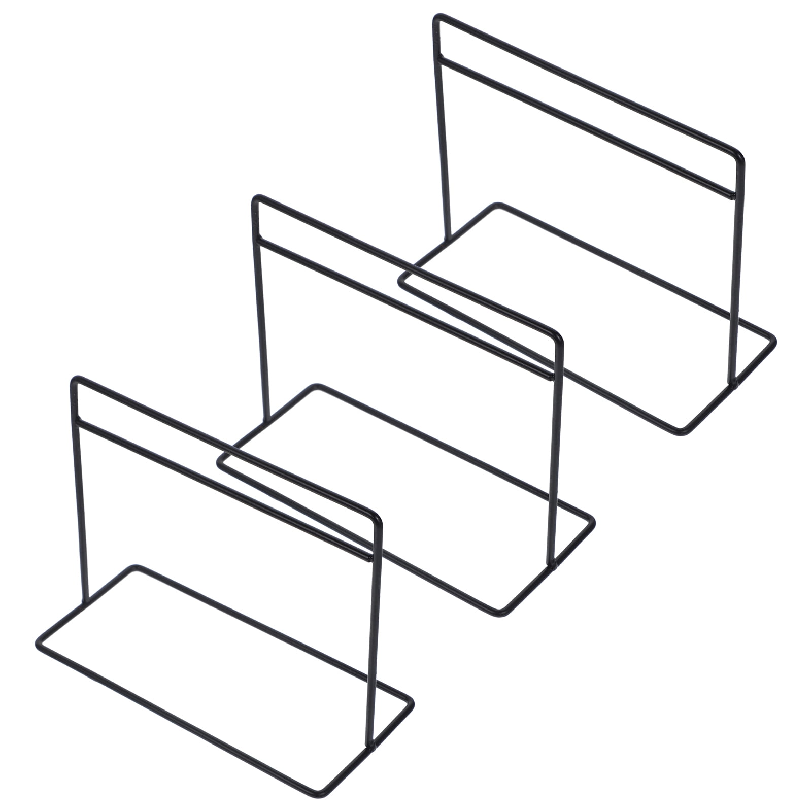 3 Pcs Wardrobe Storage Hangers Display Shelves Furniture Mini Shelf