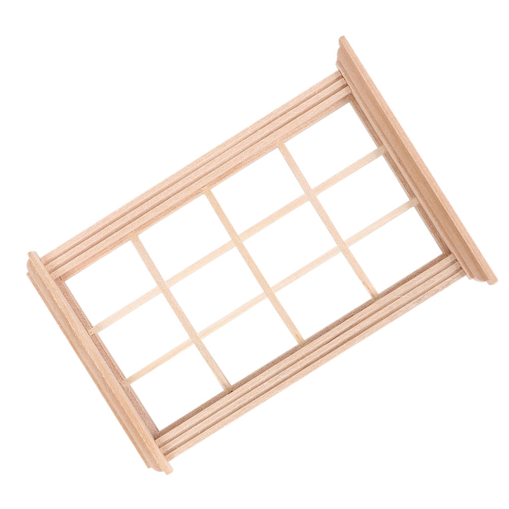 3 Pcs Window Frame Model Doll House Decor Mini House Decor Window Frame