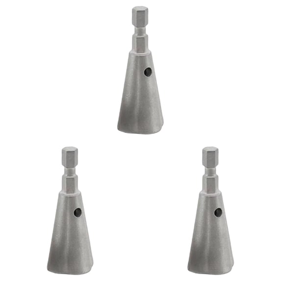 3 Pcs Wire Twister Tool for Drill, Hex Shank Cable Wire Twisting Tool Wire Twister Wire Connector, Electrical Durable Power Drill Attachment for Fast and Easy Wire Twisting