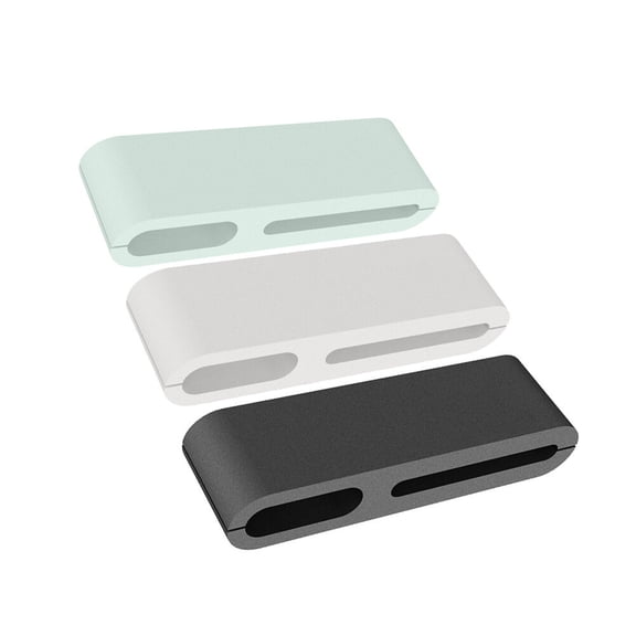 OULII 3Pcs Cable Clips Adhesive Wire Holder for Desktop Cable Management