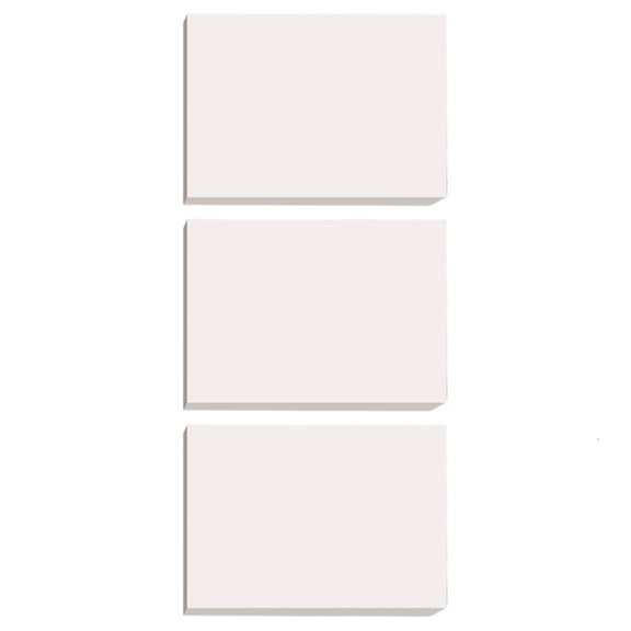 3 Pcs Writing Pad Set Blank Note Pads Draft Paper Graphing Pad Calculation Pad