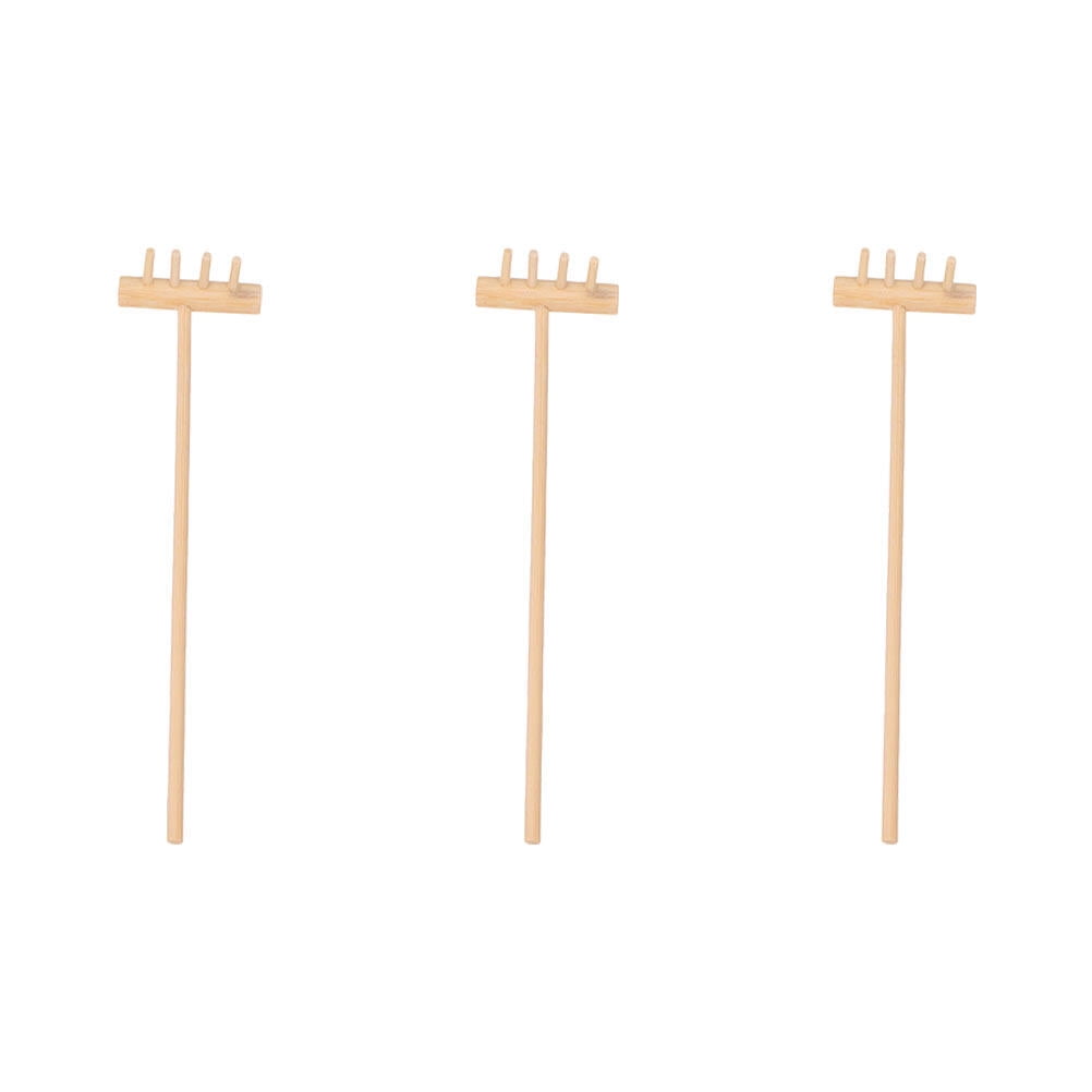 3 Pcs Zen Rake Mini Zen Garden Rakes Meditation Sand Zen Garden Tools