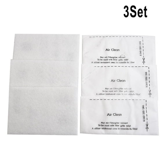 3 Pcs for Miele Vacuum Cleaner Super Air Clean Filter 3944711