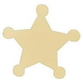 thumbnail image 1 of 3 Pcs of 3-3/4" Sheriff Star Shape, 1 of 1