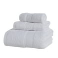 thumbnail image 1 of 3 Pcs/set Home Hotel Cotton Towel Hands Face Body Water Sweat Absorption Cleaning Drying Towel, White, 1 of 10