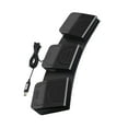 thumbnail image 1 of 3-Pedal USB Foot Controller with Ergonomic Design, Multimedia & Factory Machine Operations Macros, 1 of 9