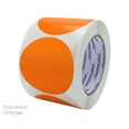 thumbnail image 1 of 3" Permanent Color-Code Round Circle Inventory Labels: 500/Roll, 1 of 7