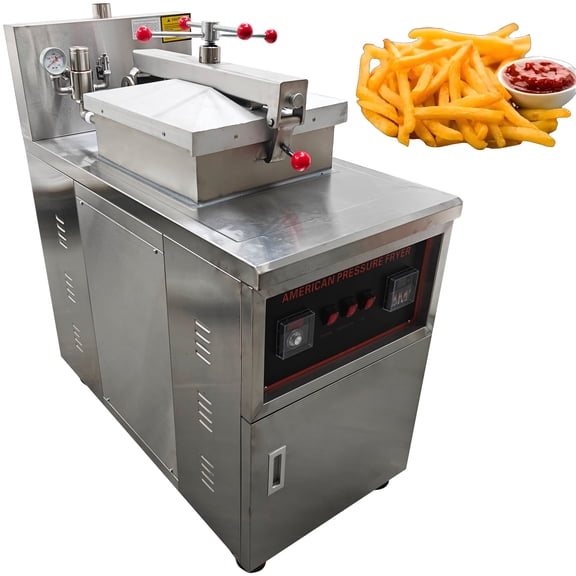 3-Phase Commercial Electric Deep Fryer Frying Machine Stainless Steel 12KW 220V