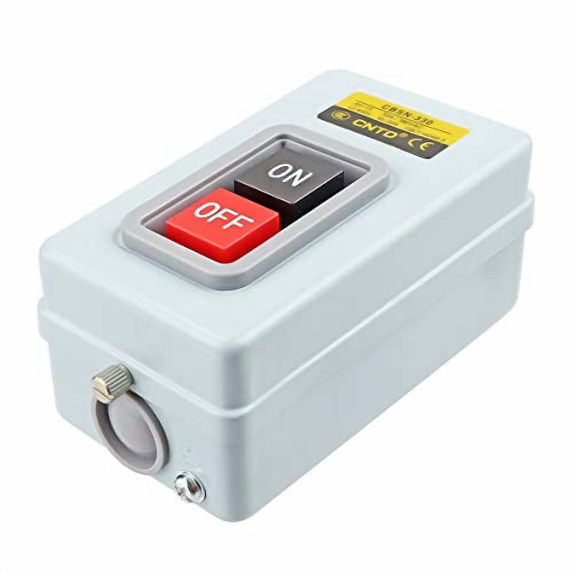 3 Phase Self-Locking Pushbutton Switch CBSN-330 ON/Off 380VAC 30A ...