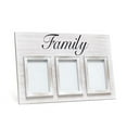 thumbnail image 1 of 3 Photo Collage Frame 4x6 Picture Frame, White Wash Family, 1 of 1