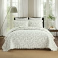 thumbnail image 1 of 3-Piece 100% Cotton Oversized Bedspread Set Coverlet Set Lightweight Quilt Set BY320, 1 of 10