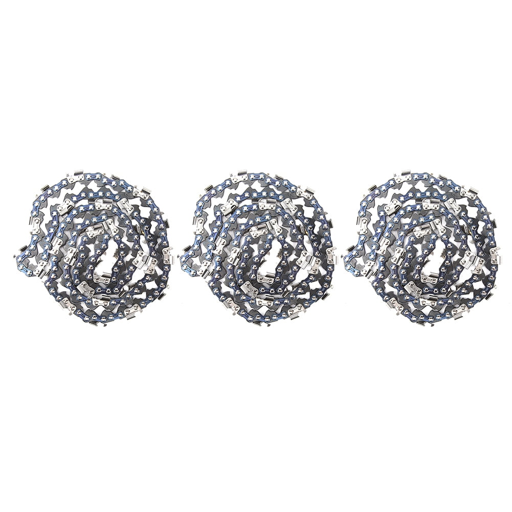 3-Piece 325 058 76DL Chainsaw Chain Set for 20-Inch Guide Bar ...