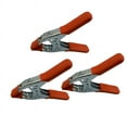 thumbnail image 1 of 3-Piece 6-Inch Spring Clamp, A-Shaped Metal Craft Clips, Heavy Duty for Fixing Large Projects, Red for Work, DIY Fixing, Metal Shaping, and Craft Projects, 1 of 7