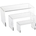thumbnail image 1 of 3 Piece Acrylic Riser Set (Medium Rectangle), 1 of 1
