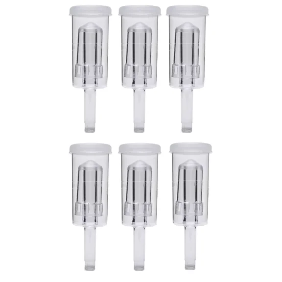 3 Piece Air Lock/Bubbler For Home Brewing 6 Pack