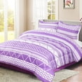 thumbnail image 1 of 3 Piece All Season Bedding King size Comforter Set, Ultra Soft Polyester Elegant Bedding Comforters, 1 of 5