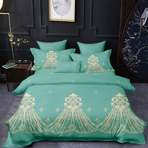 3 Piece All Season Bedding Queen size Comforter Set, Ultra Soft Polyester Elegant Bedding Comforters
