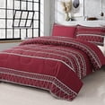 thumbnail image 1 of 3 Piece All Season Bedding Queen size Comforter Set, Ultra Soft Polyester Elegant Bedding Comforters, 1 of 5