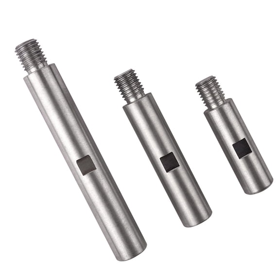 3-Piece Angle Grinder Extension Rod Set Easy Installation and Removal with M14 Thread