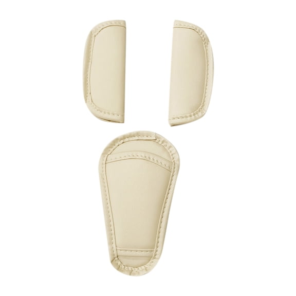 3 Piece Baby Stroller Car Seat Strap Covers Baby Shoulder Strap And Crotch Harness Pads | Soft Cushion Padding For Child Belts |Harness Pads For Travel And Daily Use Home Decor