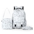 thumbnail image 1 of 3 Piece Backpack for And Students Large Capacity Shoulder Pack for School Travel And Everyday Use, 1 of 7