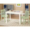 thumbnail image 1 of 3-Piece Bailey Kids Table and Chair Set, Green, 1 of 3