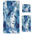 thumbnail image 1 of 3 Piece Bath Towels Set Bath Towel, Hand Towel and Face Towel for Bathroom, Gym, Hotel Ethereal Dreamlike Elements, 1 of 8