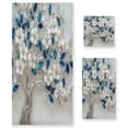 thumbnail image 1 of 3 Piece Bath Towels Set Bath Towel, Hand Towel and Face Towel for Bathroom, Gym, Hotel Stunning Tree, 1 of 8