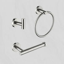 3 - Piece Bathroom Hardware Accessories Set Wall Mounted