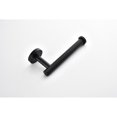 thumbnail image 1 of 3 Piece Bathroom Hardware Set with Towel Bar and Toilet Paper Holder, Wall Mounted Bathroom Accessories Kit for Bathroom, Black Finish, 1 of 11