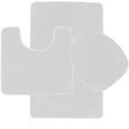 thumbnail image 1 of 3 Piece Bathroom Rug Set Bath Rug, Contour Mat, and Lid Cover, 1 of 1