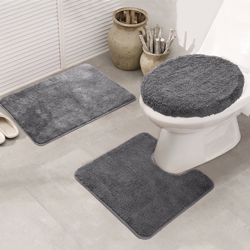 Household Large Seat Toilet Cover Large Bathroom Mats And Rugs Large  Bathroom Rugs 30x50 Memory Foam Elongated Toilet Covers - AliExpress