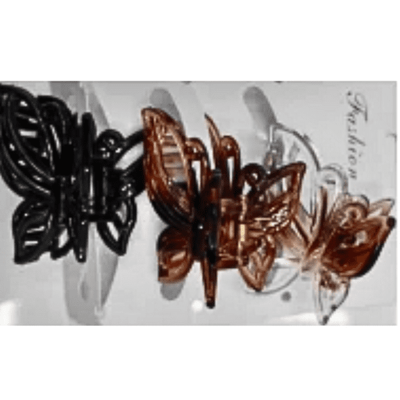 3-Piece Butterfly Hair Claw Clips – Small Decorative Grip Set 3. Site Description:
