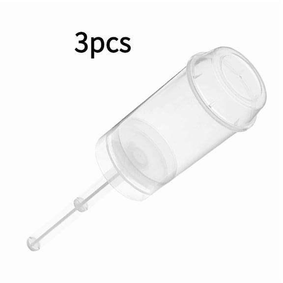 3-Piece Cake Push Popper, Smooth Confetti Popper for Desserts, Round Pastry Pusher