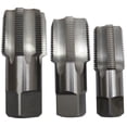 thumbnail image 1 of 3 Piece Carbon Steel NPT Pipe Tap Set, 1", 1-1/4" and 1-1/2", 1 of 6