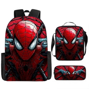 3-Piece Casual Backpack Set - Large Capacity Bookbag with Crossbody Bag & Accessories Pouch, Fashion Travel Daypack for Work, Gym & Weekend (Age 6+)