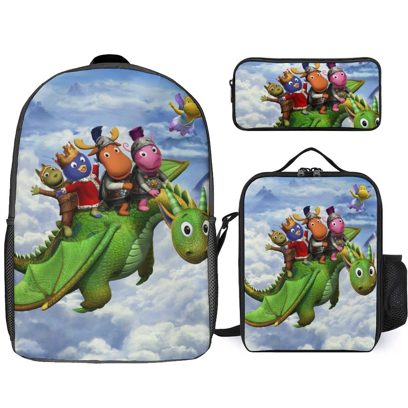 3 Piece Casual Backpack Set The Backyardigans Backpacks Daypacks with ...