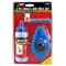 3 Piece Chalk Line Reel Tool and Chalk Set with Level Blue Chalk Measuring Kit