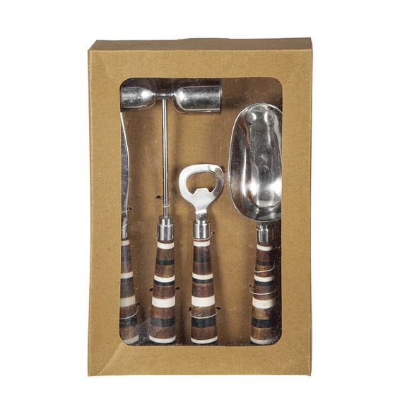 3-Piece Cheese Knife Set with Resin Handles, Stainless Steel Cheese Servers