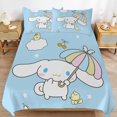 3 Piece Cinnamoroll Bedding Sets Full Size Duvet Cover set 1 Duvet