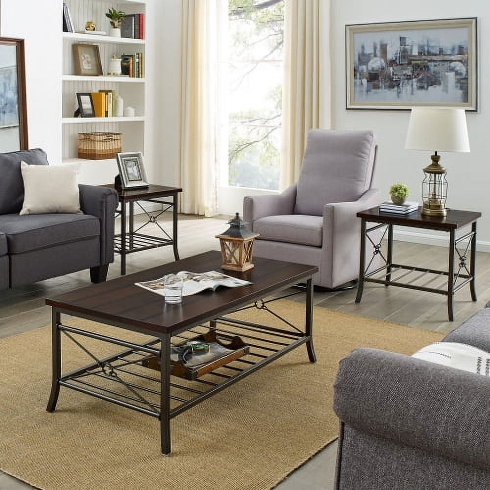 Piece Coffee Table Set for Living Room, Sofa Table Set Includes