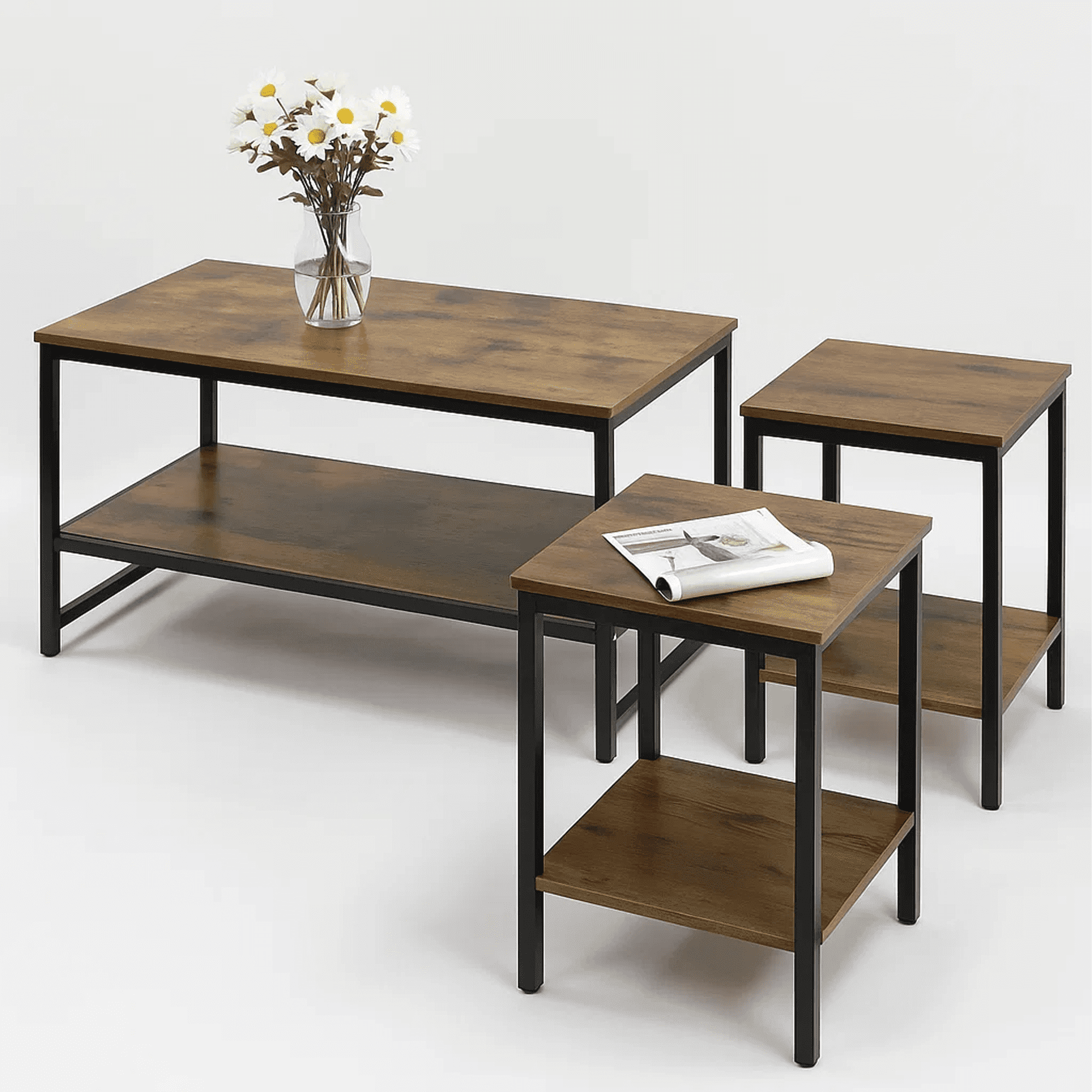 サイドテーブル・ナイトテーブル・ローテーブル modern works coffee table ローテーブル / サイドテーブル – KANADEMONO