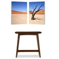 thumbnail image 1 of 3 Piece Console Table and Desert Solitude Print Set, 1 of 6