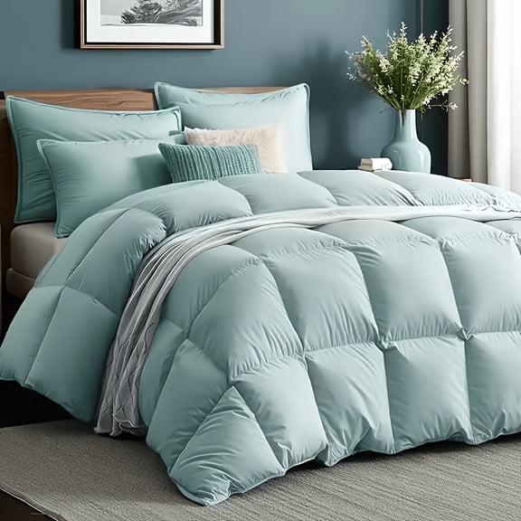 3 Piece Cooling Quilt, Single-sided Cool Tech Fabric Bed Set for Large & Extra Large Beds